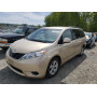 2013 Toyota Sienna Le 3.5L vin: 5TDKK3DC0DS******