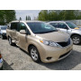 2013 Toyota Sienna Le 3.5L vin: 5TDKK3DC0DS******